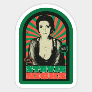 StevieNicks Traditional - LIMITED EDITION VINTAGE RETRO STYLE - POPART Sticker